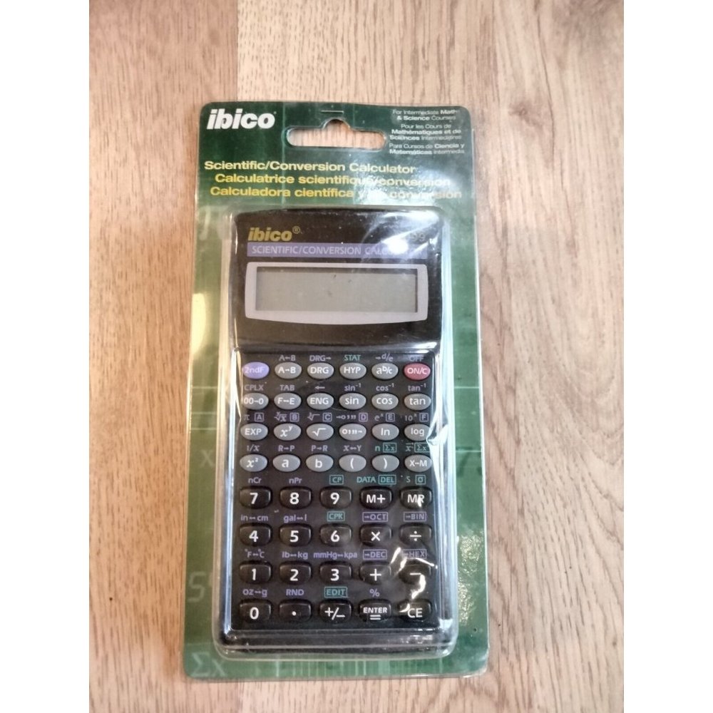 Vintage Ibico 099 99 Calculator Brand New In Package Scientific/ Conversion Calc